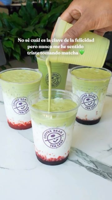 Cuál es tu manera favorita de tomar matcha?💚🍵
#coffeebean #matcha #matchalovers #berries #coffeeshop