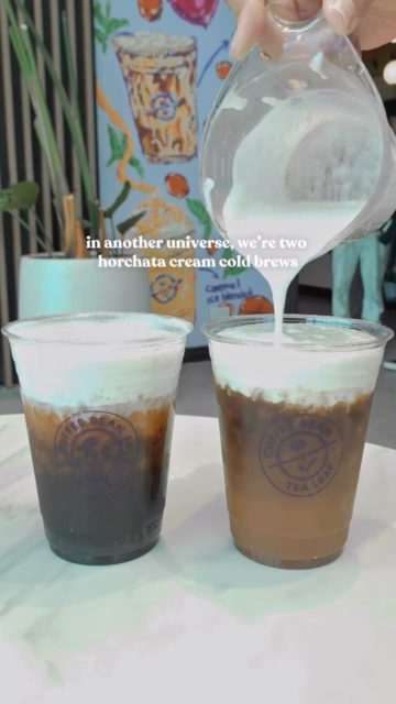 Mándaselo a esa persona que ama el Horchata Cream Cold Brew tanto como tú💜

#coffeebean #panama #coldbrew #horchata #seasonal