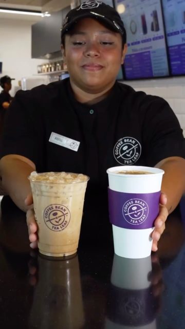 Cuál es tu vibe de hoy?💜

#coffeebean #panama #horchata #icedlatte #seasonal