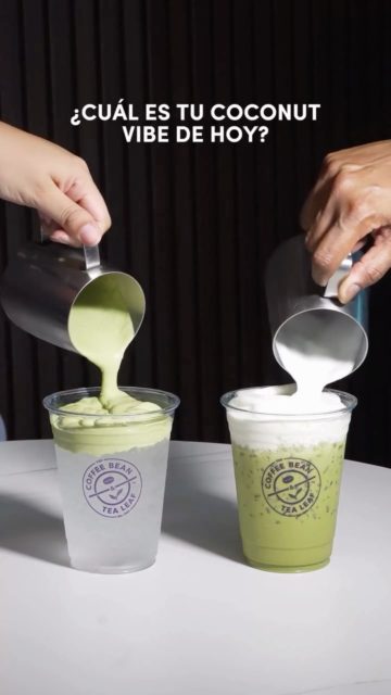 Feeling fresh or creamy?🤤💚

#coffeebean #panama #tropical #coconut #matcha