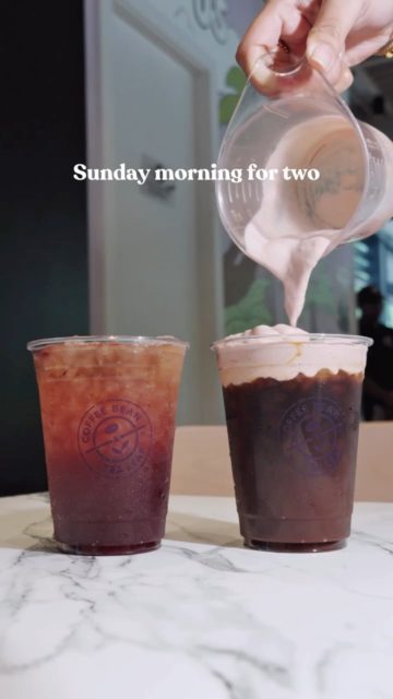 Which energy are you reaching for this Sunday morning: Mixed Berry Energy Tea, o Strawberry Mocha Cold Brew?⚡️
#coffeebean #panama #sunday #energy #morning