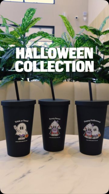Spooky season is officially here, y con ella llega el nuevo limited edition halloween collection💜 Descubre los tres modelos disponibles y llévate tu favorito por $12.95 con Ice Blended incluido!👻 

*A la venta en todas nuestras sucursales excepto Miraflores

#halloween #spooky #limitededition #panama #coffeebean